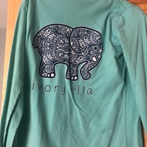 Ivory Ella Long Sleeved TShirt